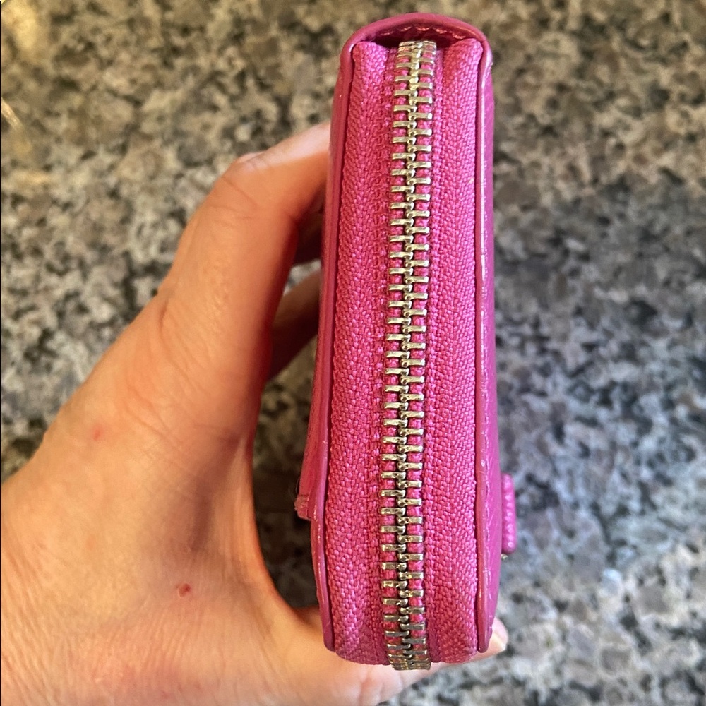 Coach Bow Zip Around long wallet - Picture 10 of 14